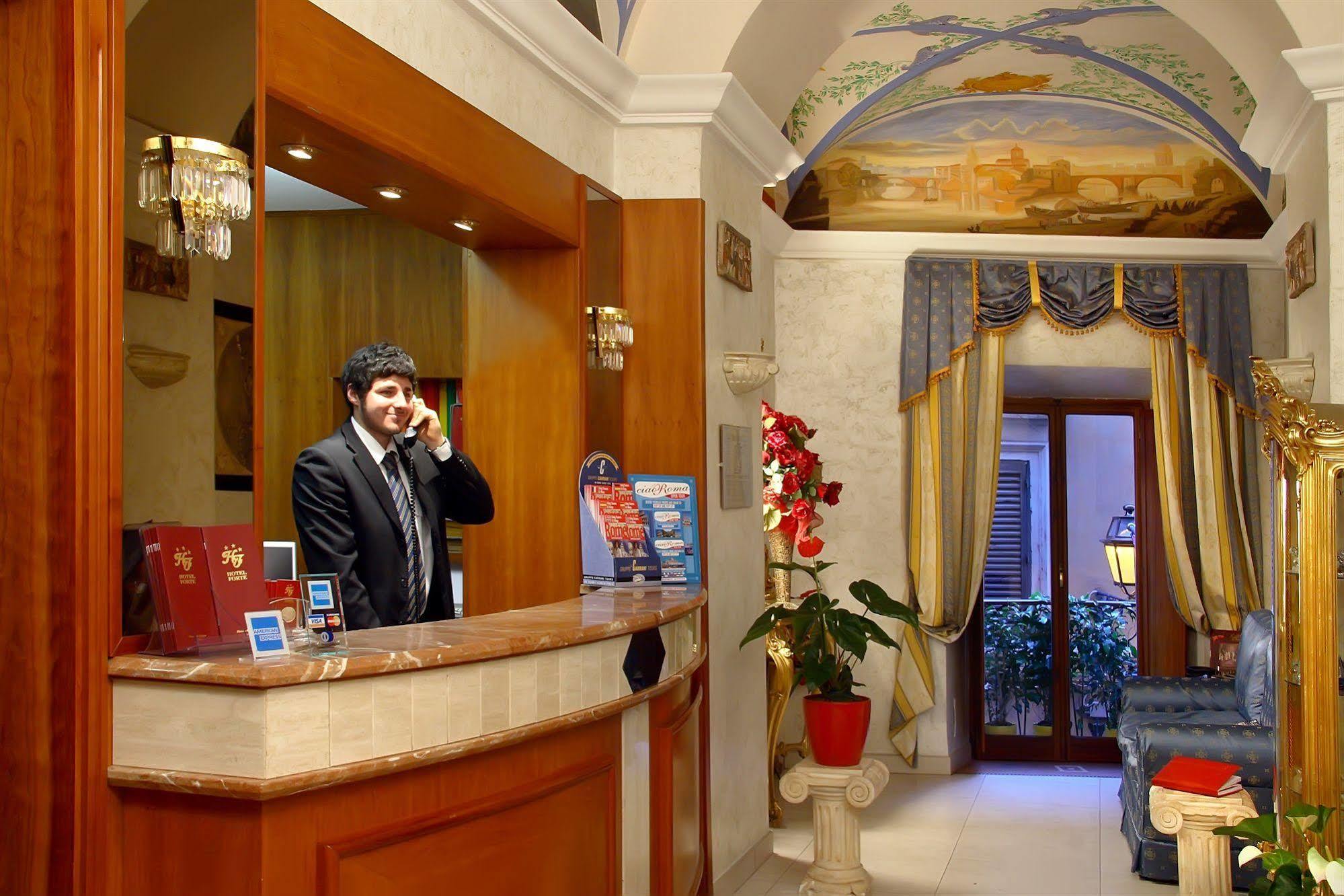 רומא Hotel Forte מראה חיצוני תמונה